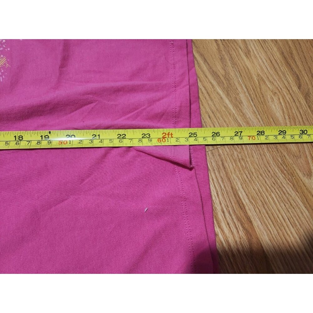 FXR Women V-Neck T-Shirt XL Pink Short Sleeves Pre-Owned - Picture 5 of 7